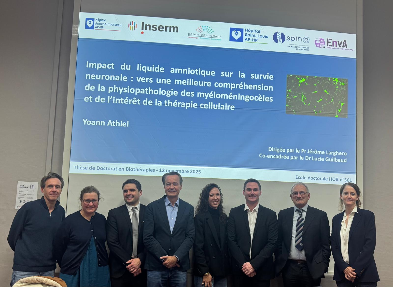  Soutenance de thèse : Dr Yoann Athiel